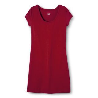 Mossimo Supply Co. Juniors T Shirt Dress   Ruby Hill XL(15 17)