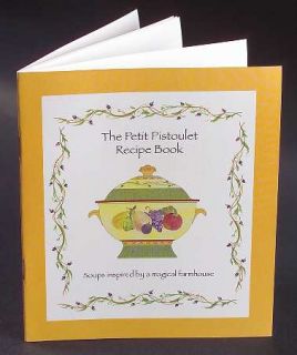 Pfaltzgraff Pistoulet Recipe Book, Fine China Dinnerware   Stoneware, Multicolor