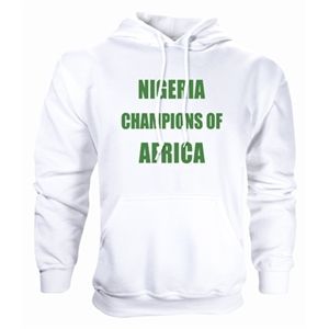 hidden Nigeria 2013 Champions of Africa Hoody (White)