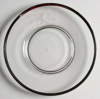 Tiffin Franciscan Lenox Kingsley Platinum Luncheon Plate   Stem #17601, Platinum