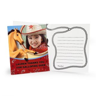 Horse Power Personalized Thank You Notes