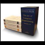 Art of Computer Programming 3 Volume Set