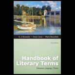 Handbook of Literary Terms Literature, Language, Theory With Access