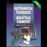 Handbook of Instrumental Techniques for Analytical Chemistry / With CD ROM