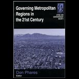 Governing Metropolitan Regions in the 21st Century