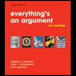 Everythings an Argument : With Readings and Iclaim CD