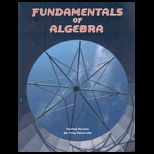 Fundamentals of Algebra (Custom)