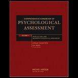 Comprehensive Handbook of Psychological Assessment Volume 1