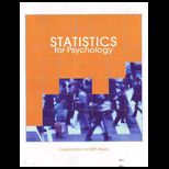 Statistics for Psychology (Custom)