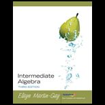 Intermediate Algebra   With CD and Mymathlab