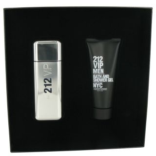 212 Vip for Men by Carolina Herrera, Gift Set   3.4 oz Eau De Toilette Spray + 3