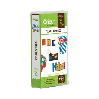 CRICUT Shape Cartridge Wild Card 2