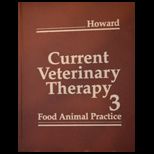 Current Vet. Therapy: Food Animal Prac.