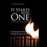 It Starts With One: Changing Indviduals Changes Organizations