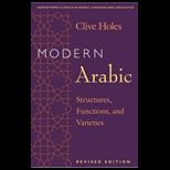 Modern Arabic  Structures, Functions, and Varieties