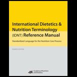 International Dietetics and Nutritional Terminology Reference Guide