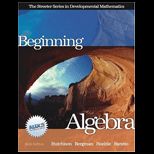 Beginning Algebra   With Solution Manual (Custom Package)
