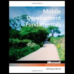 98 373 MTA Mobile Development Fundamentals