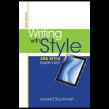 Writing With Style : APA Style Made Easy
