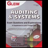 Auditing and Systems : Examination Questions and Explanations   Package