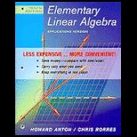 Elementary Linear Algebra (Loose)