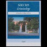 SOCI 321: Criminology (Custom)