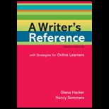 Writers Reference with Strategies for Online Learners