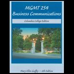 Management 254  Business Communications (Custom)