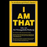 I Am That  Talks With Sri Nisargadatta