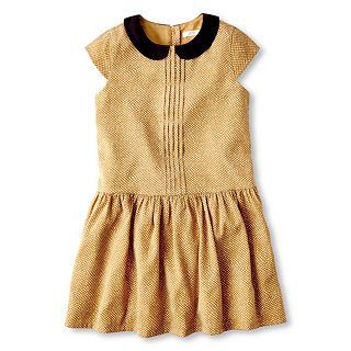 JOE FRESH Joe Fresh Gold Dress   Girls 4 14, Girls