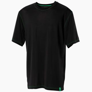 Stacy Adams Crewneck T Shirt, Green/Black, Mens