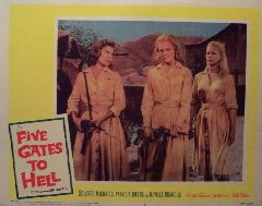 Five Gates to Hell (Original Lobby Card   #3) Movie Poster