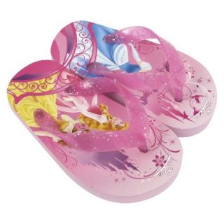 Toddler Girls Disney Princesses Flip Flop Sandals   Pink 8