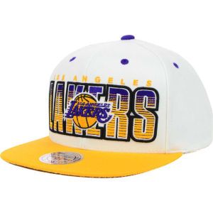 Los Angeles Lakers Mitchell and Ness NBA Home Stand Snapback Cap