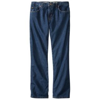 Dickies Mens Relaxed Straight Fit Flannel Lined Jean   Stone Washed Blue 34x32