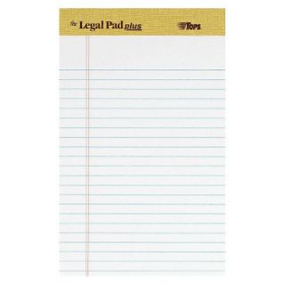 TOPS The Legal Perforated Pads   White (50 Sheets Per Pad)
