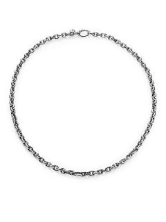 David Yurman Sterling Silver Chain Necklace   Silver