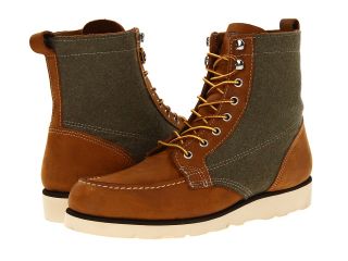 Sebago Stockton Boot Mens Lace up casual Shoes (Brown)