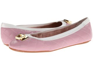 DKNY Bella Ballerina w/ Hardware Womens Flat Shoes (Pink)