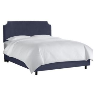 Skyline Full Bed: Skyline Furniture Lombard Nail Button Notched Bed   Premier