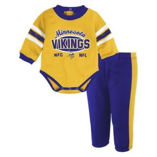 NFL Infant Carpri Pants 3 6 M Vikings