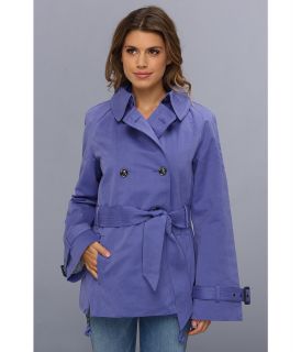 G.E.T. Half Trench Womens Coat (Purple)