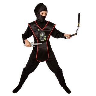 Boys Ninja Costume Kit   One Size (4 8)