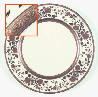 Mikasa English Manor Dinner Plate, Fine China Dinnerware   Gold Flowers&Leaves,