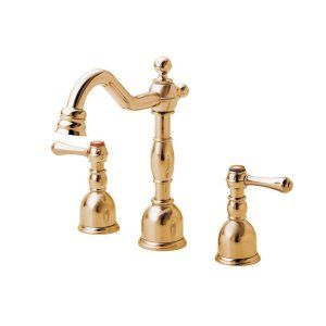 Danze D303057PBV Polished Brass Opulence Mini Widespread Lavatory Faucet