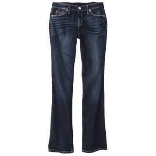 Mossimo Womens Bootcut Denim (Curvy Fit)   Dark Wash 6