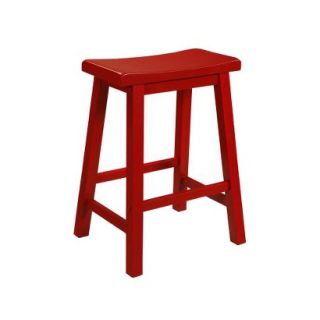 Counter Stool: Powell Color Story Counter Stool   Red