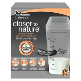 Tommee Tippee Closer To Nature Breast Milk Storage Bags