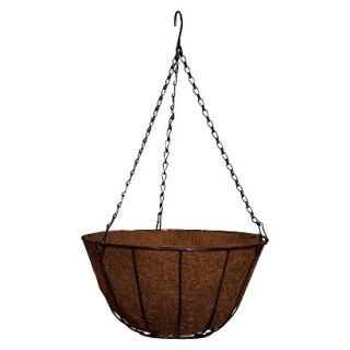 12 Chateau Hanging Basket  Brown  Black Chain