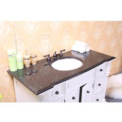 Granite Top 48 inch Single Sink Bathroom Vanity